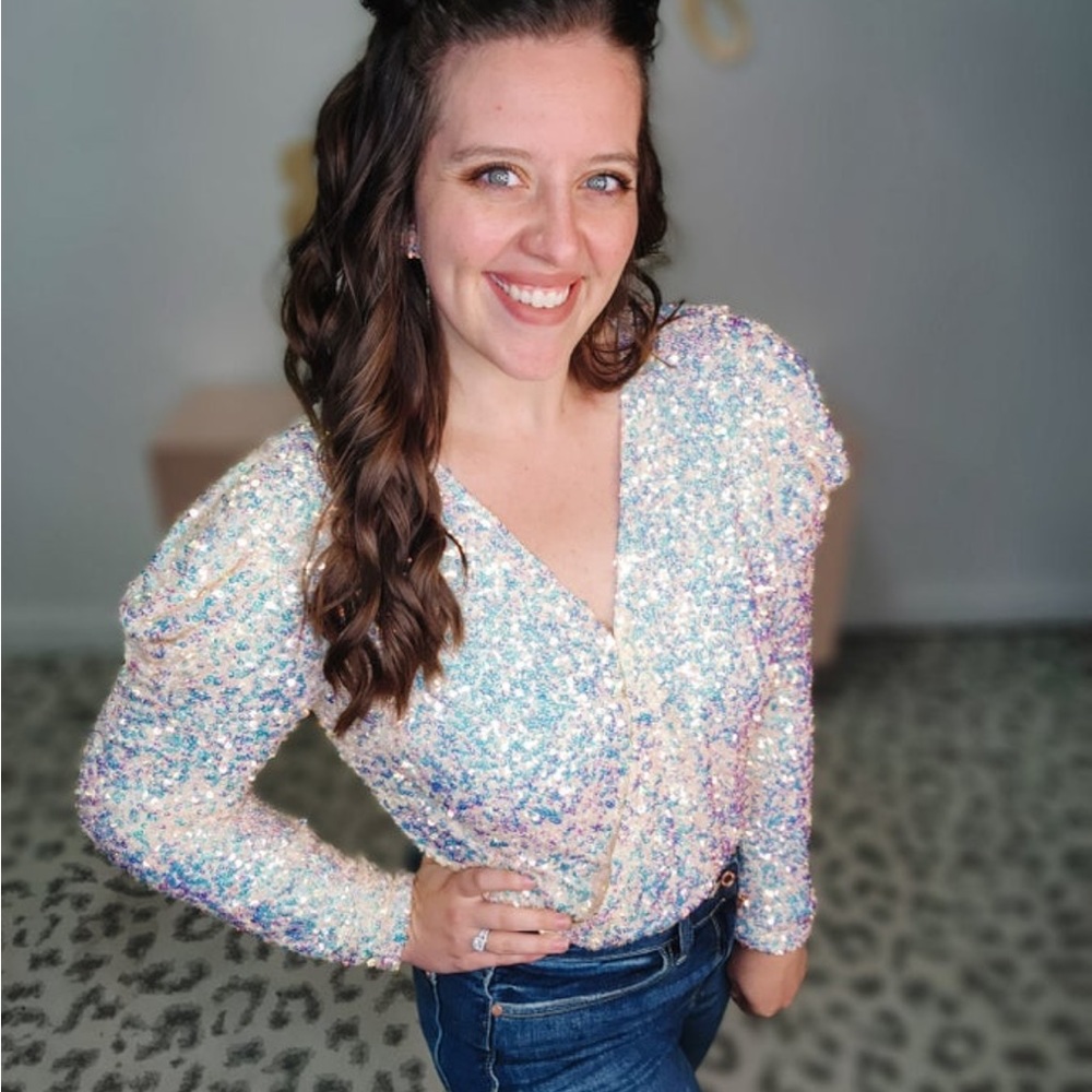 Sequin bodysuit